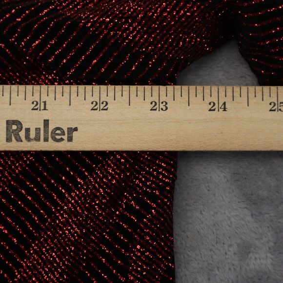 DressBarn Suits Womens 22 Red 2 Piece Embroidery Blazer Jacket and Tank - Picture 7 of 16